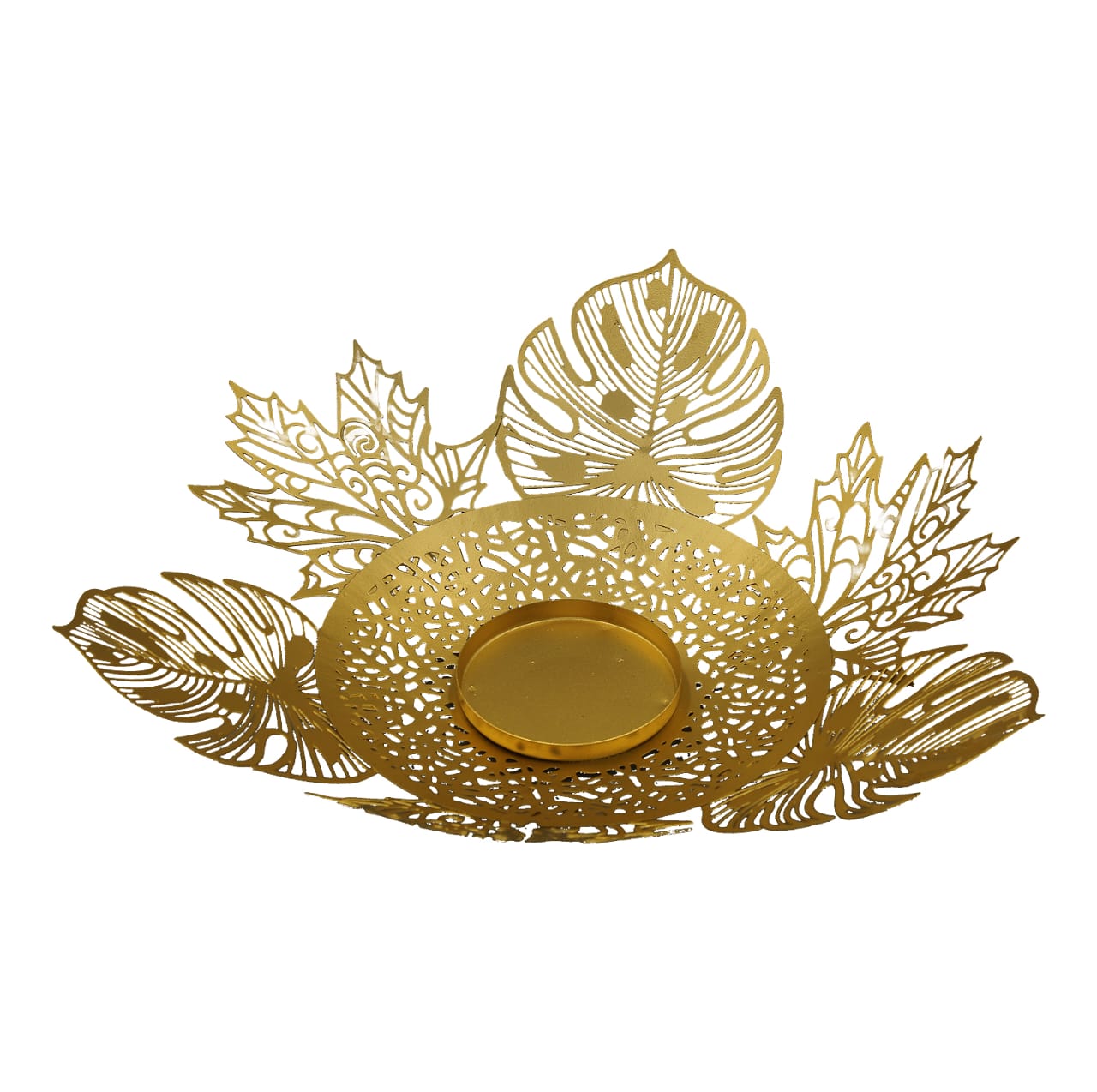 Radiant lotus diya stand