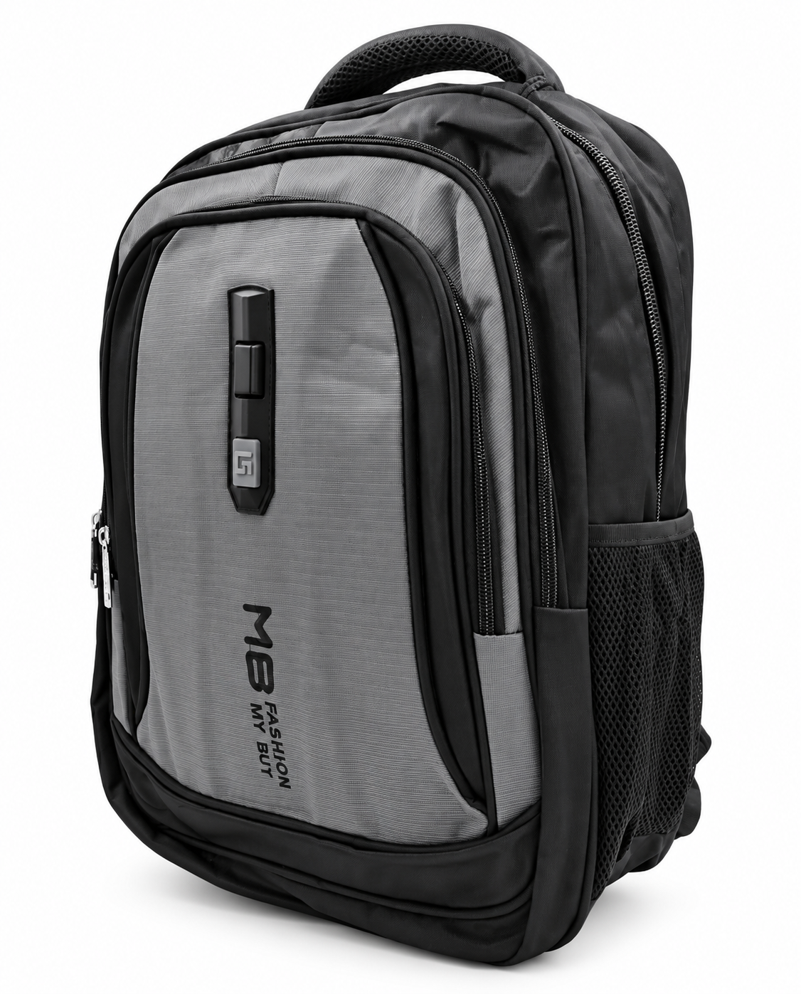 Black and grey laptop backpack