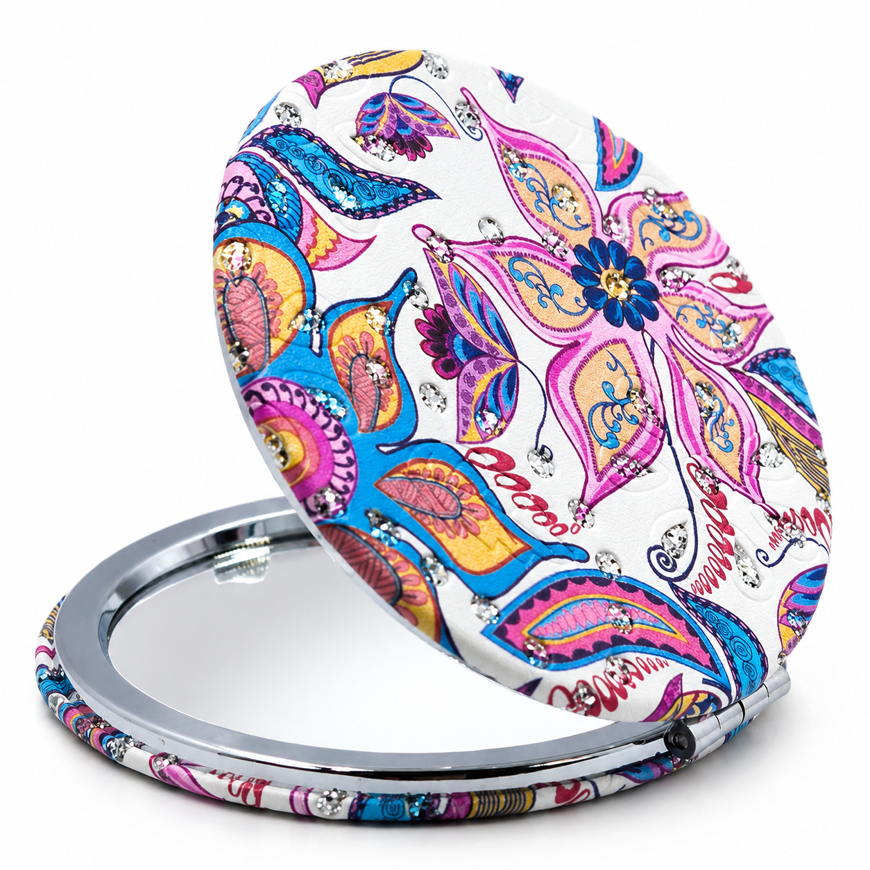 Folding Compact Makeup Mirror
