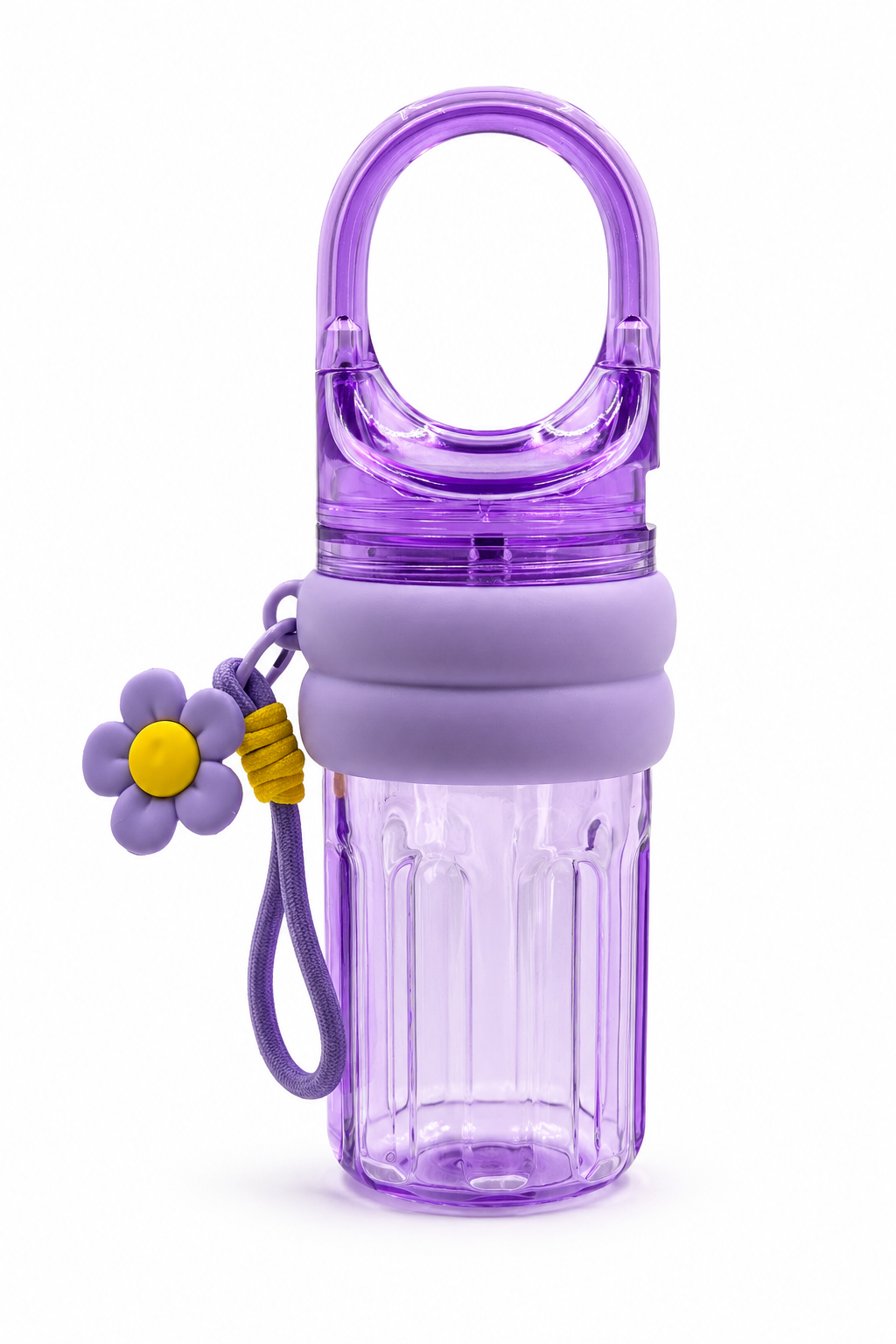 Fancy kids water bottle with handle