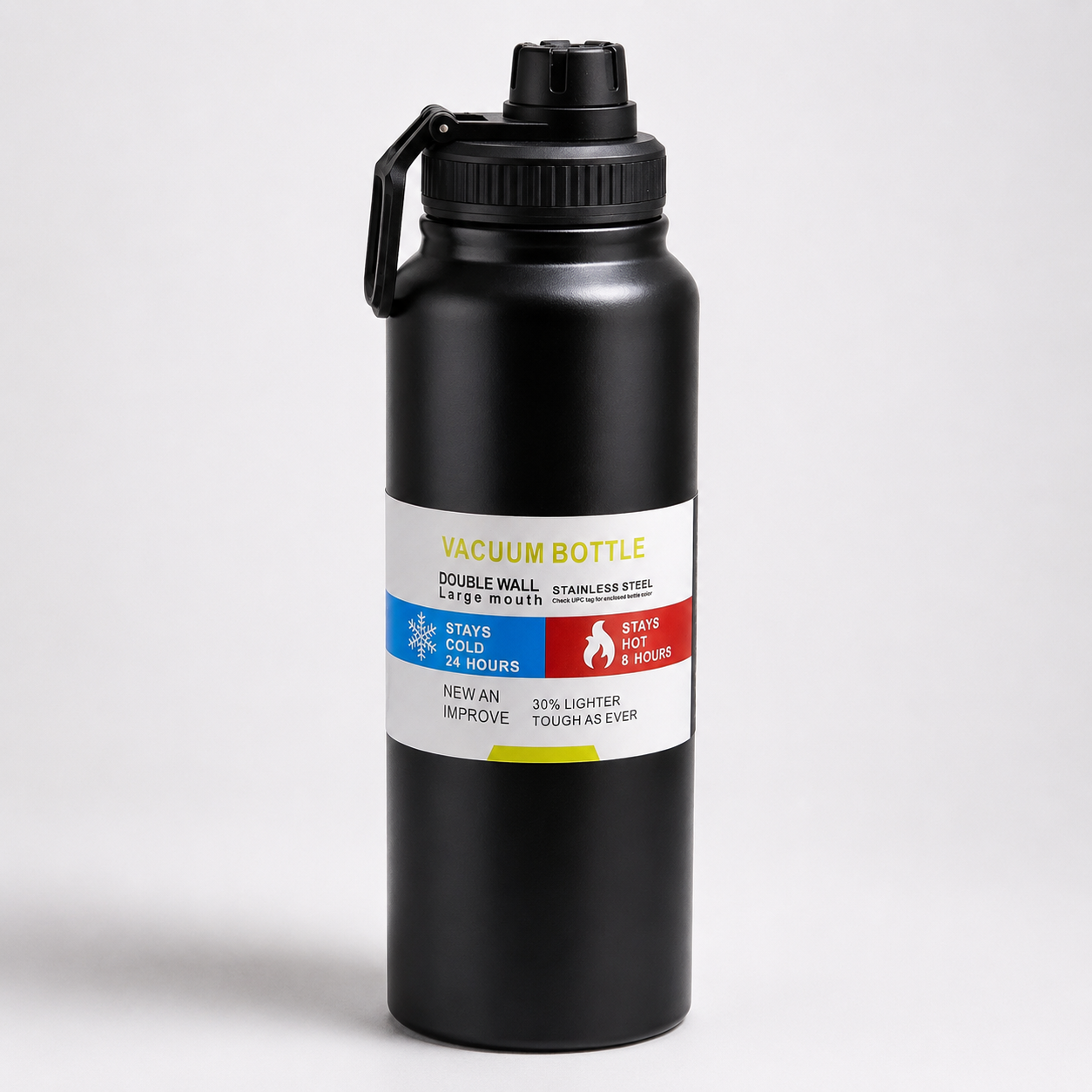 Stainless steel sport vaccum bottle 1litre thumb 2