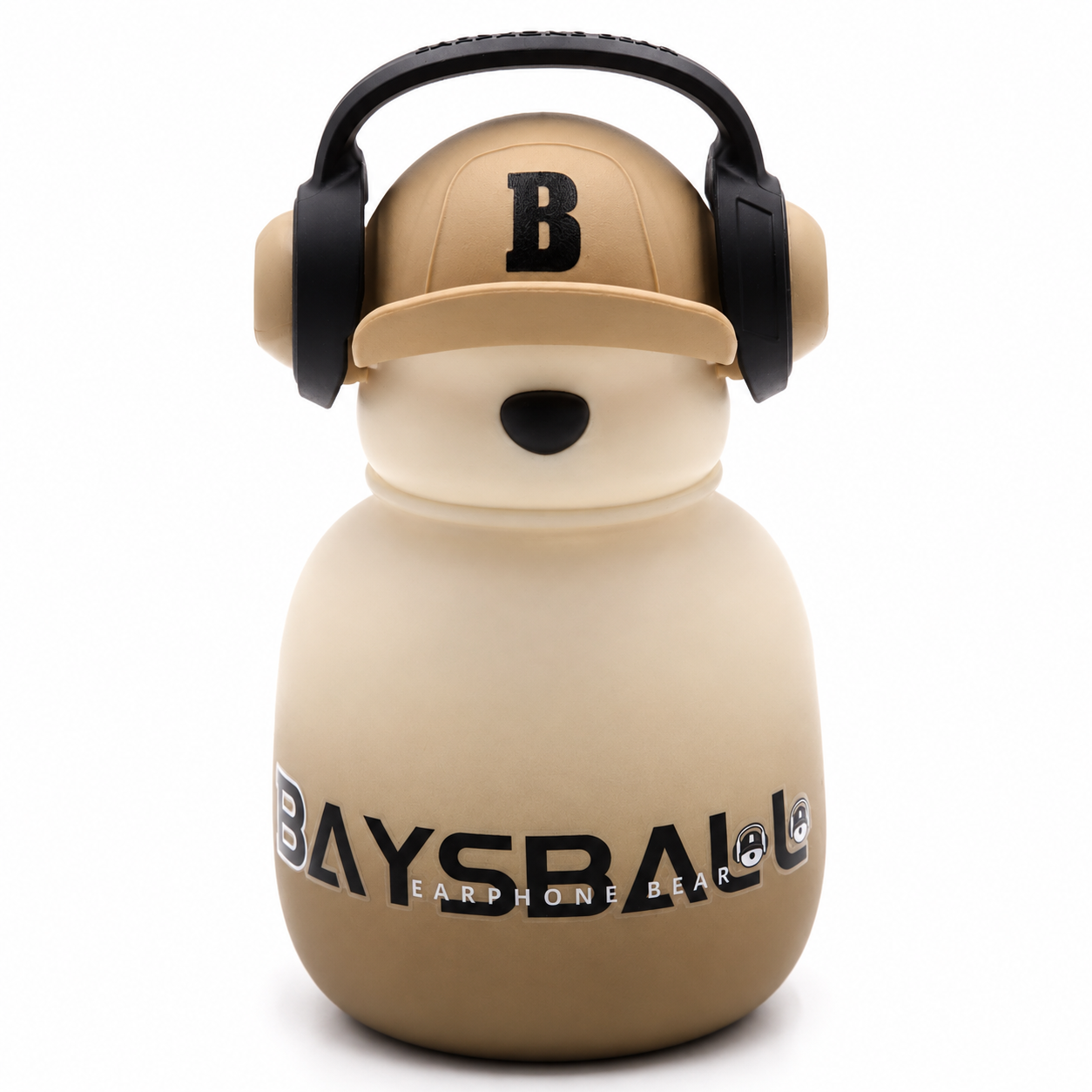 Baseball Bear Theme Water Bottle