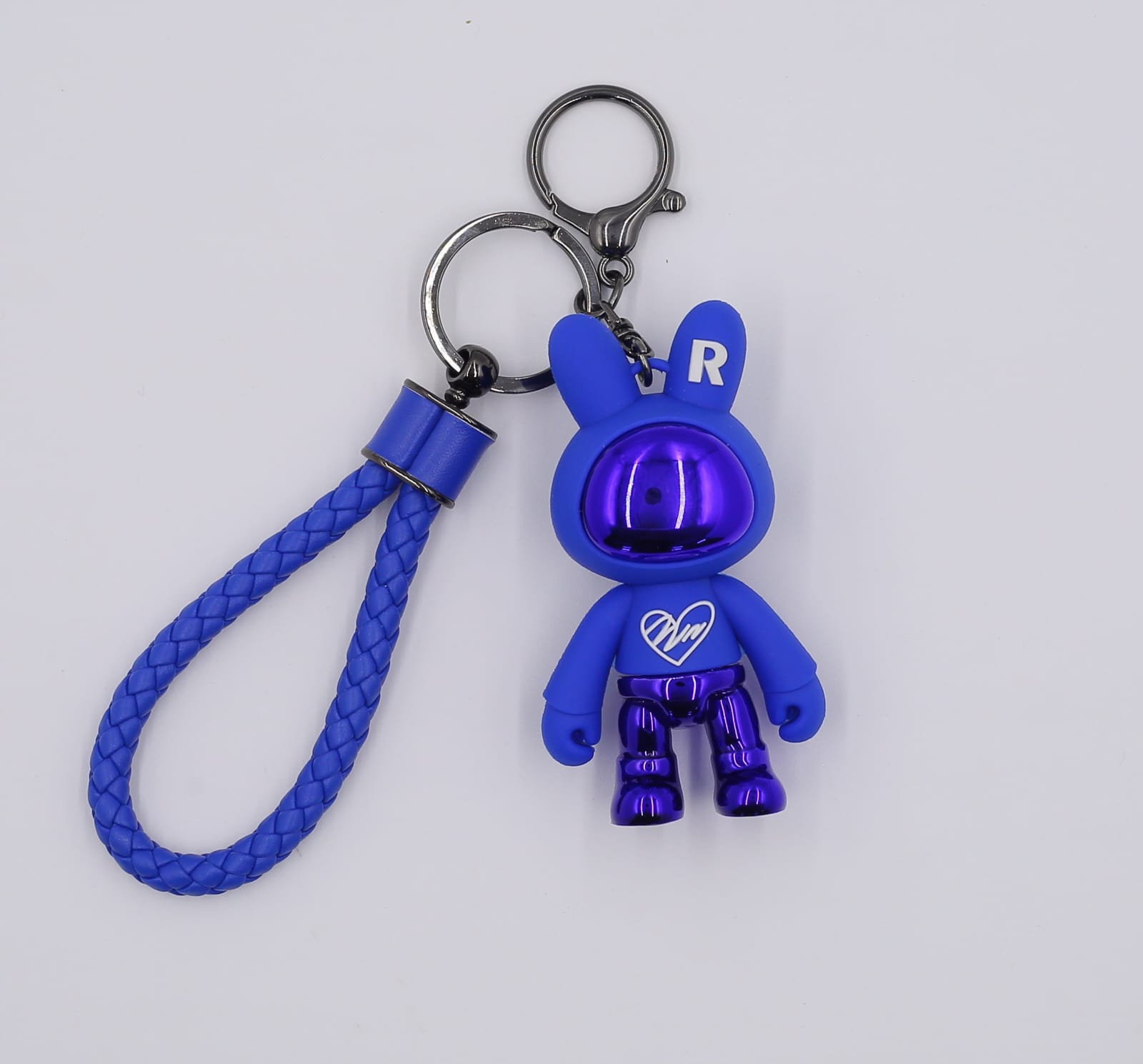 Fancy teddy keychain with rope thumb 4