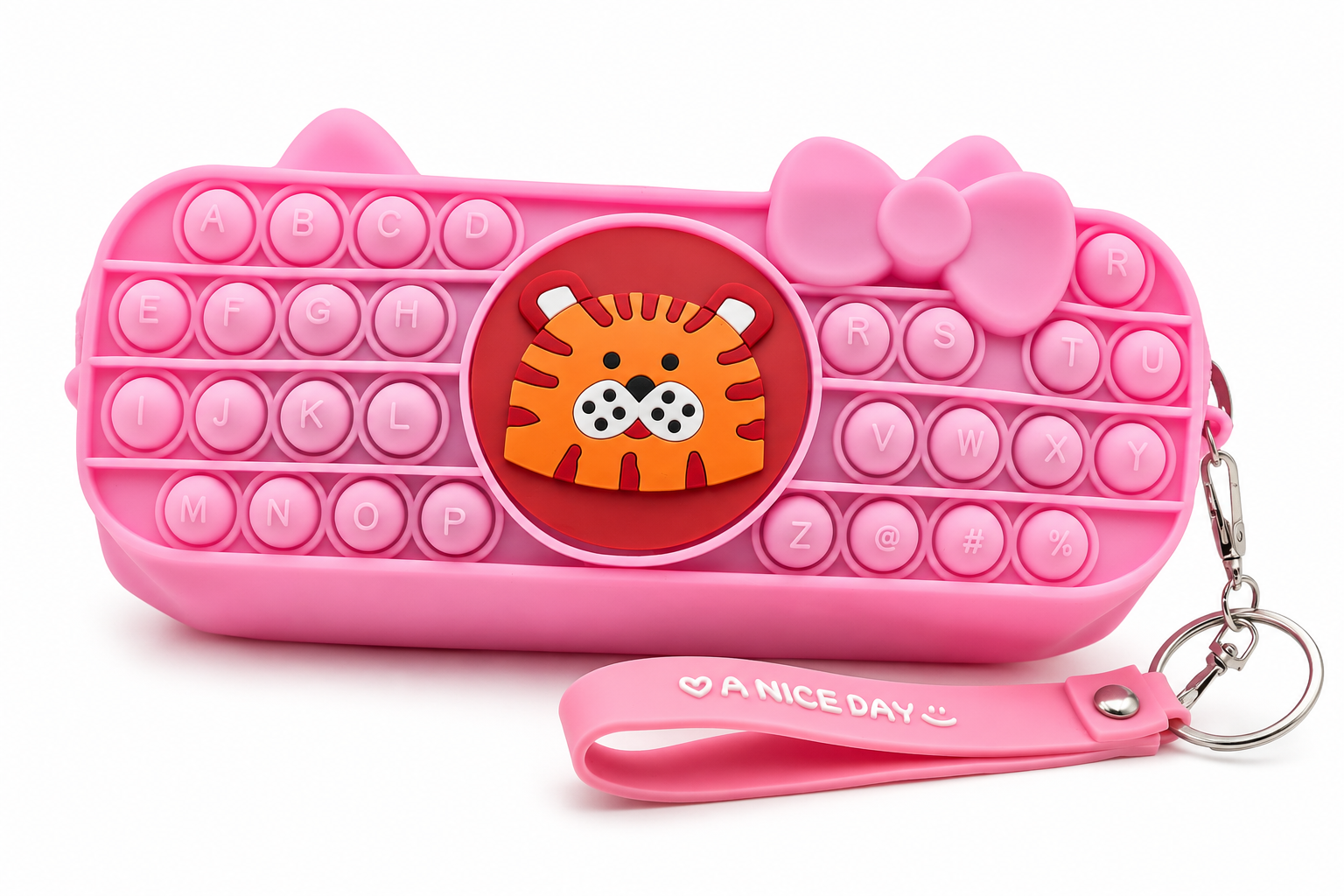 Kid's Pop It Silicone Pouch (Multicolour)