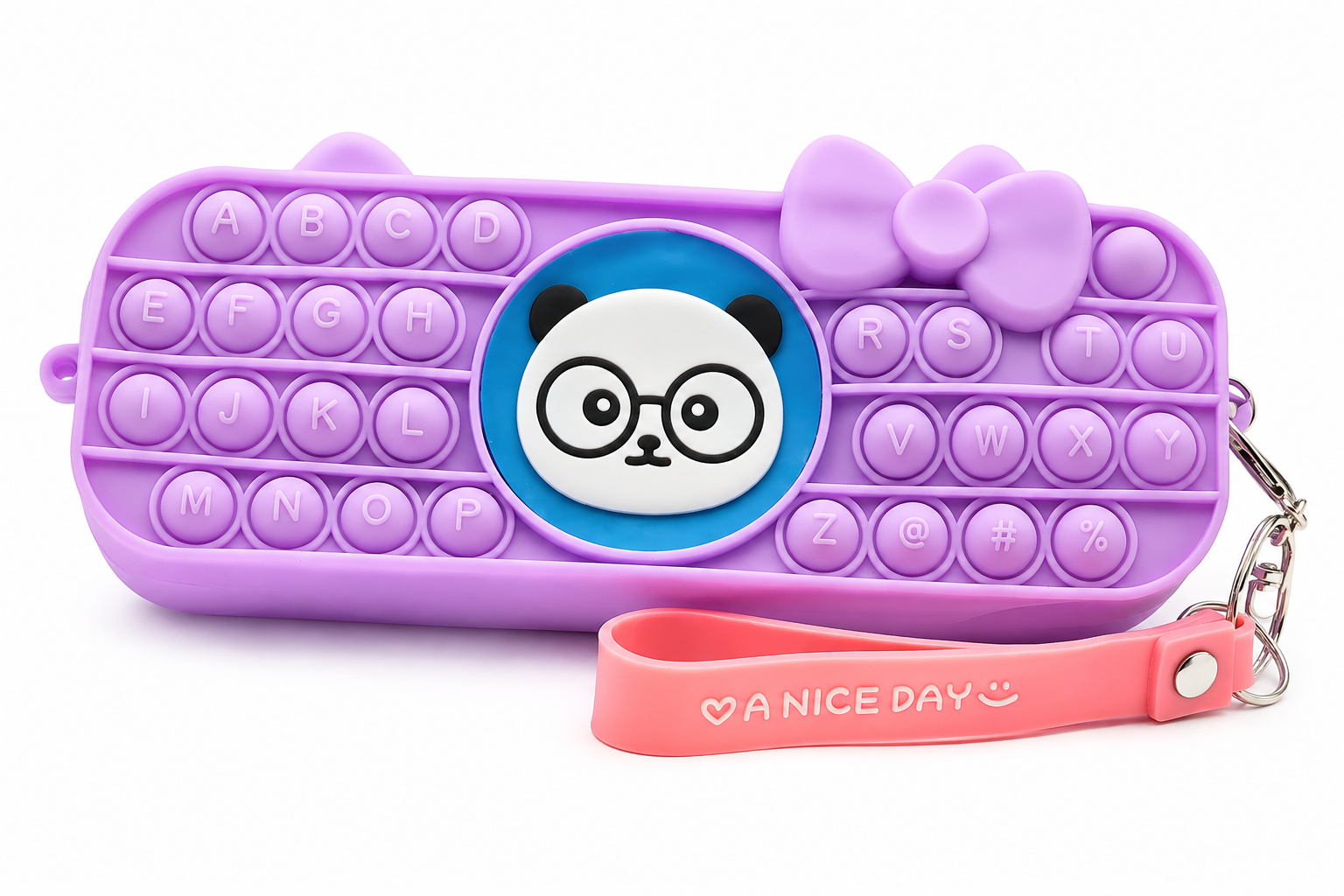 Kid's Pop It Silicone Pouch (Multicolour)