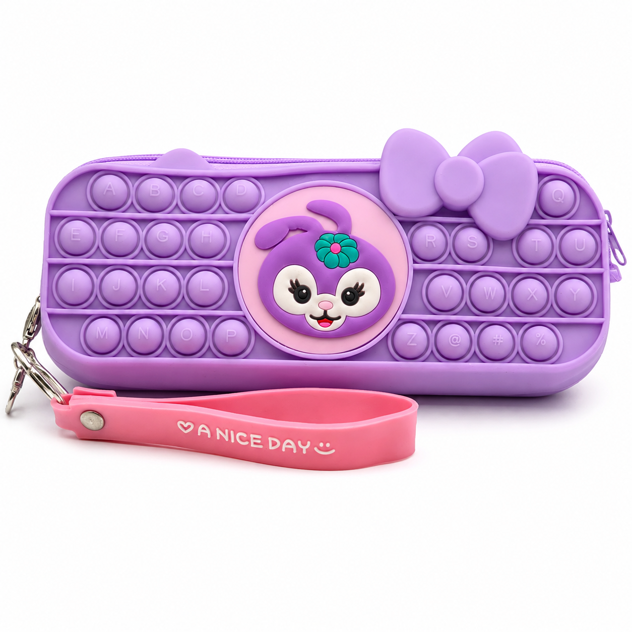 Kid's Pop It Silicone Pouch (Multicolour)